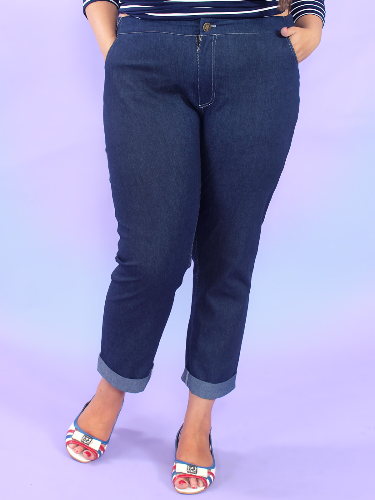 фото женские брюки больших размеров